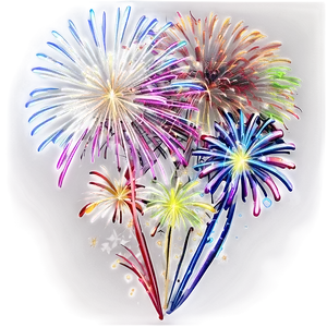 Cartoon Fireworks Png 29 PNG image