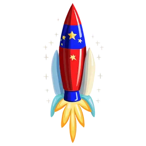 Cartoon Fireworks Rocket PNG How67 PNG