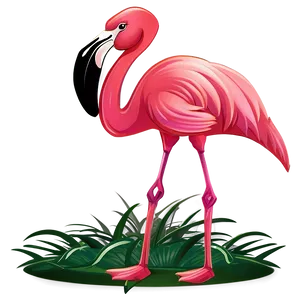 Cartoon Flamingo Character Png Jqv PNG image