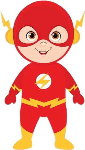 Cartoon Flash Costume Character