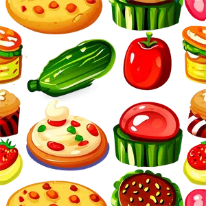 Cartoon Food PNG Okw13