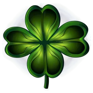 Cartoon Four Leaf Clover PNG Vet95