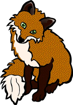 Cartoon Fox Illustration