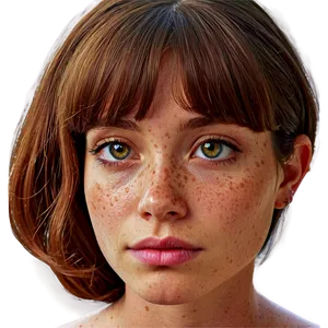 Cartoon Freckles Png Obm PNG image