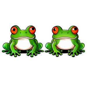 Cartoon Frog Clipart Png Wrf7 PNG image