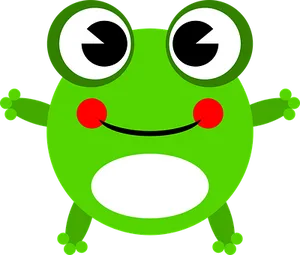 Cartoon Frog Graphic