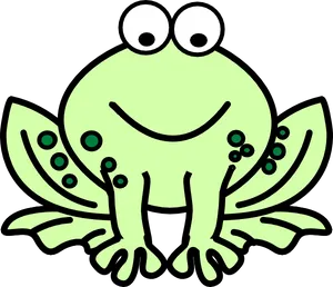 Cartoon Frog Illustration