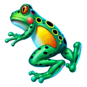 Cartoon Frog Jumping Png 12 PNG image