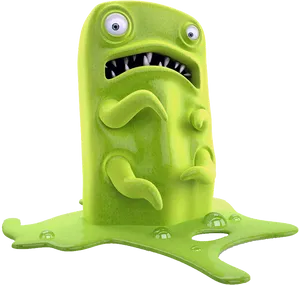 Cartoon Germ Character