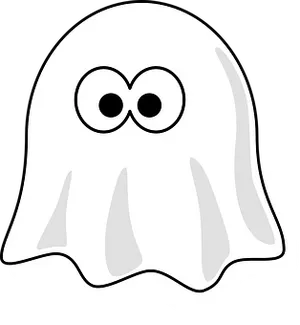 Cartoon Ghost Graphic
