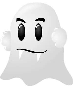 Cartoon Ghost Graphic