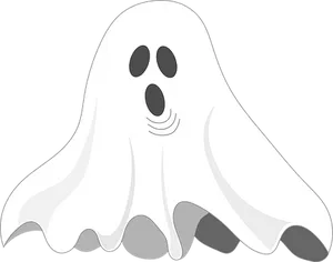 Cartoon Ghost Illustration