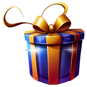 Cartoon Gift Box PNG 10