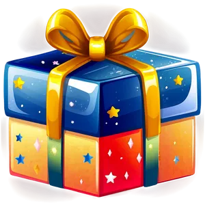 Cartoon Gift Box PNG 27