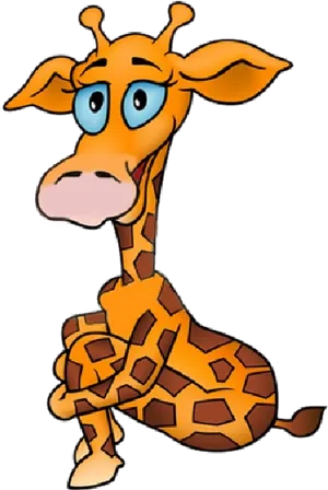 Cartoon_ Giraffe_ Character