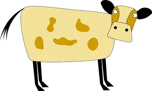 Cartoon Giraffe Disguisedas Cheese