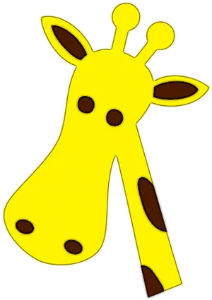 Cartoon Giraffe Graphic
