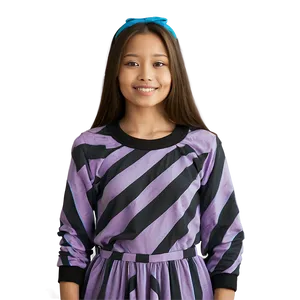 Cartoon Girl In Dress PNG Xmx75 PNG