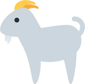 Cartoon Goat Graphic PNG image