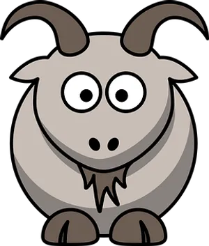 Cartoon Goat Graphic