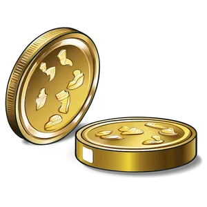 Cartoon Gold Coins Png 59 PNG image