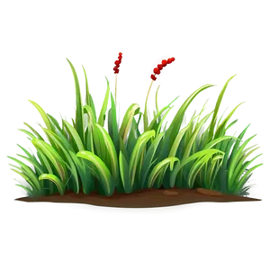 Cartoon Grass For Design PNG Svr41 PNG