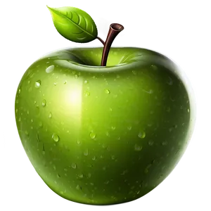 Cartoon Green Apple Png 66 PNG image