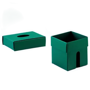 Cartoon Green Box PNG 06292024