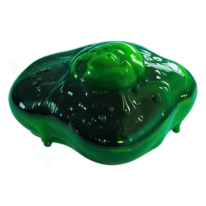 Cartoon Green Slime Png Wbi PNG image