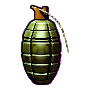 Cartoon Grenade PNG Qmk PNG