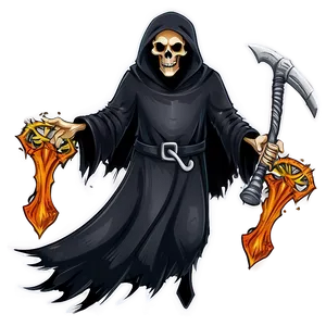 Cartoon Grim Reaper Png Cdc PNG image