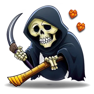 Cartoon Grim Reaper Png Eam PNG image