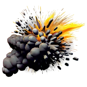 Cartoon Gunpowder Explosion PNG Eax33 PNG