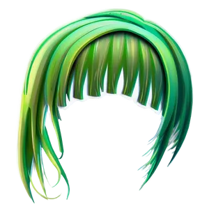 Cartoon Hair Art Png 5 PNG image