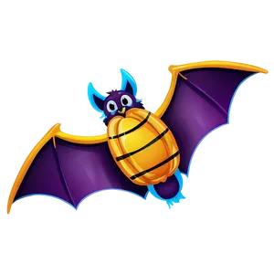 Cartoon Halloween Bats Png 16 PNG image