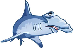 Cartoon Hammerhead Shark