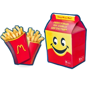 Cartoon Happy Meal Box Png 90 PNG image