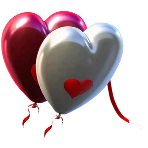 Cartoon Heart Balloon Png Llk68 PNG image