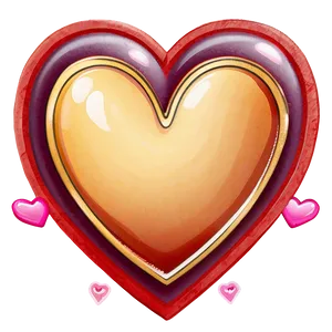 Cartoon Heart Border PNG 52 PNG
