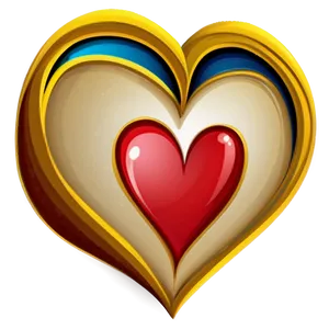 Cartoon Heart Clipart PNG 05252024