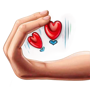 Cartoon Heart In Hand PNG 06132024 PNG