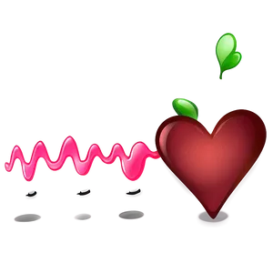 Cartoon Heart In Love PNG 39