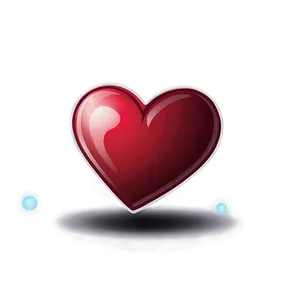 Cartoon Heart In Love PNG Rst
