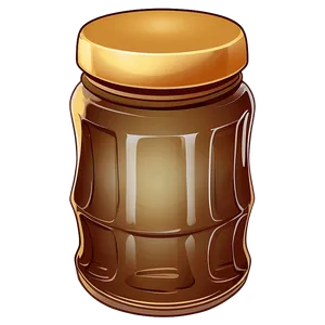Cartoon Honey Jar PNG 56