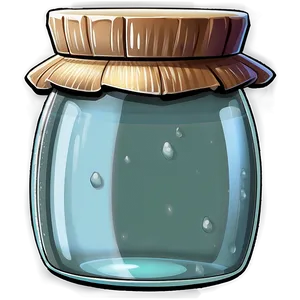 Cartoon Honey Jar PNG Vhg
