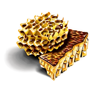 Cartoon Honeycomb PNG 99