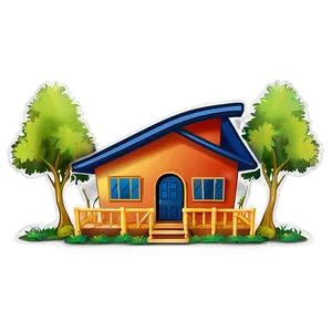 Cartoon House Icon Png Yqy PNG image