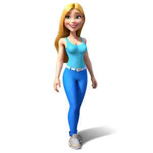 Cartoon Human Character PNG 05242024