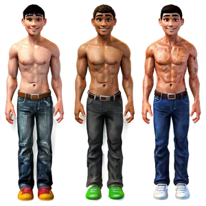 Cartoon Human Character PNG 53