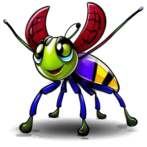 Cartoon Insects PNG 59